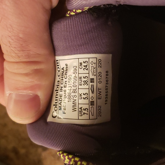 Columbia Montrail FKT women's trail shoes like new 7.5 - Picture 3 of 7